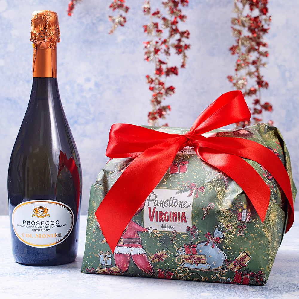 Panettone and Prosecco Gift Box