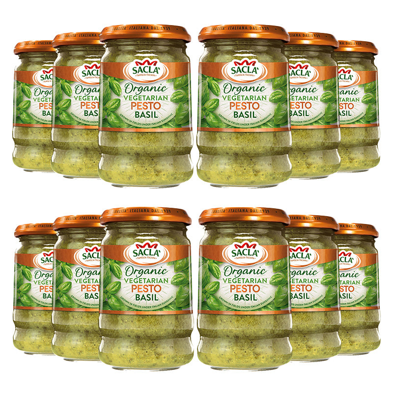Sacla' Organic Basil Pesto 190g