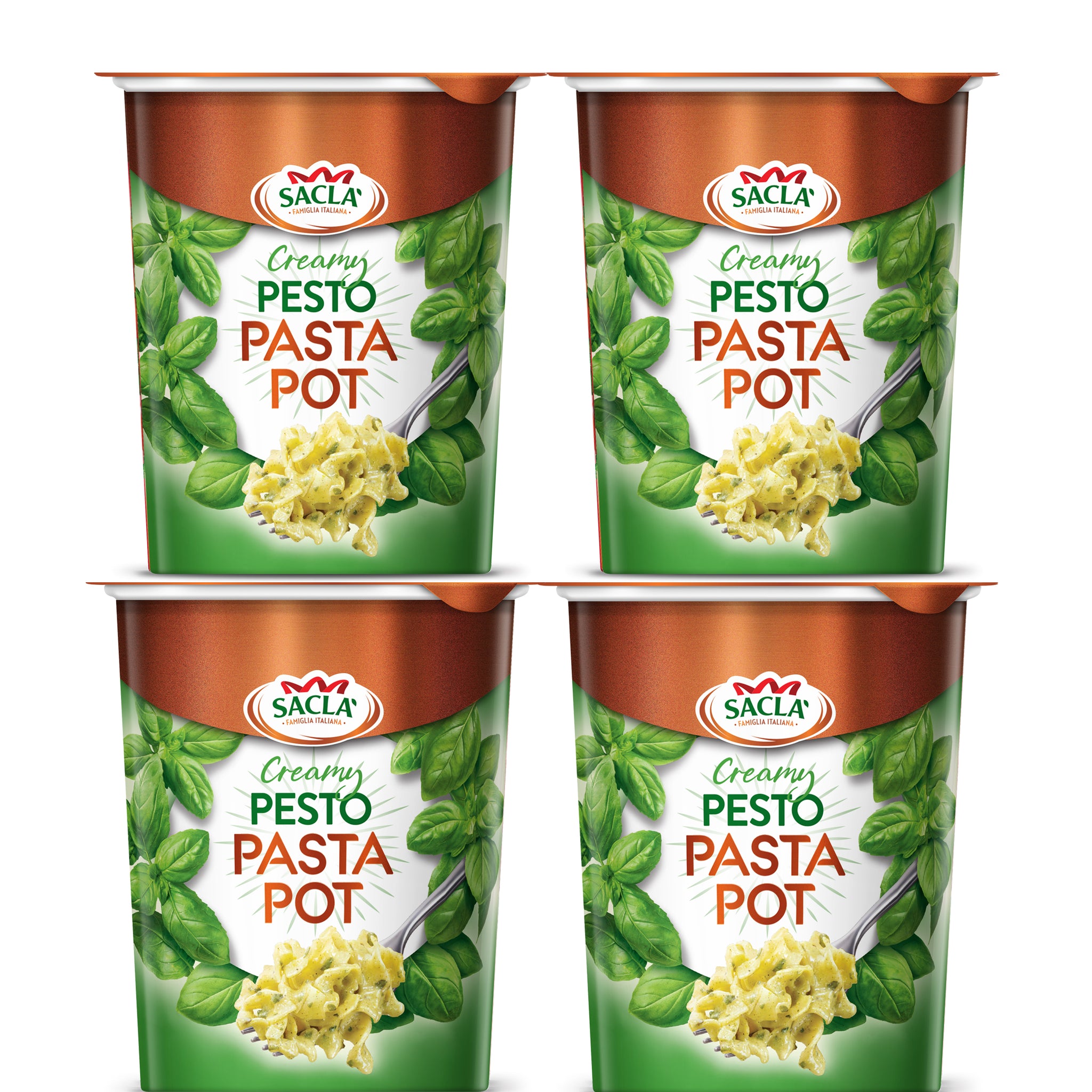 Sacla’ Creamy Pesto Pasta Pot