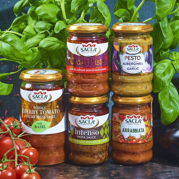 Sacla’ Bestselling Pasta Sauce Selection