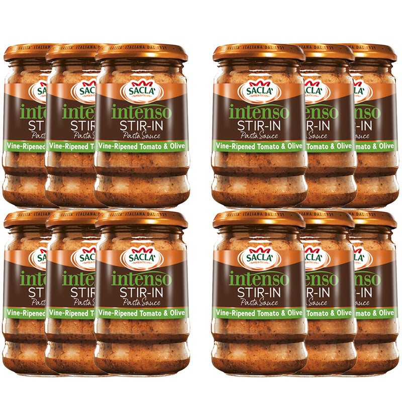 Sacla' Tomato & Olive Intenso 190g