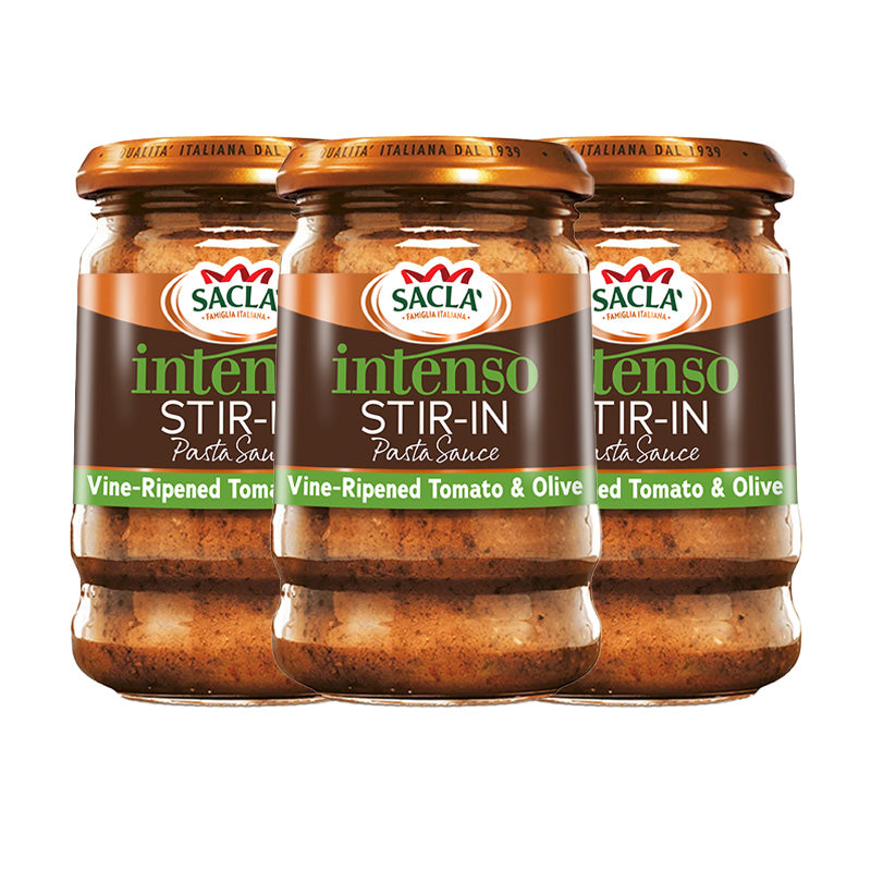 Sacla' Tomato & Olive Intenso 190g