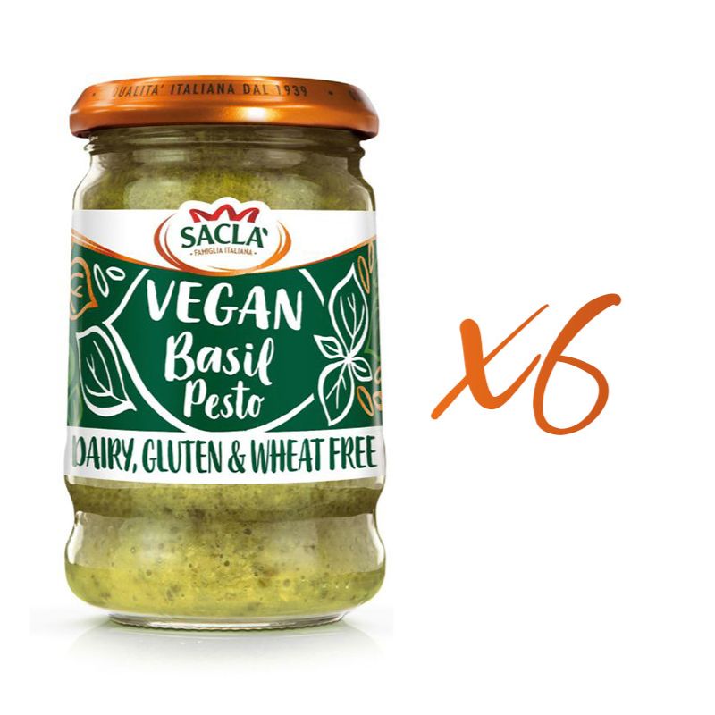 Sacla' Vegan Basil Pesto 190g