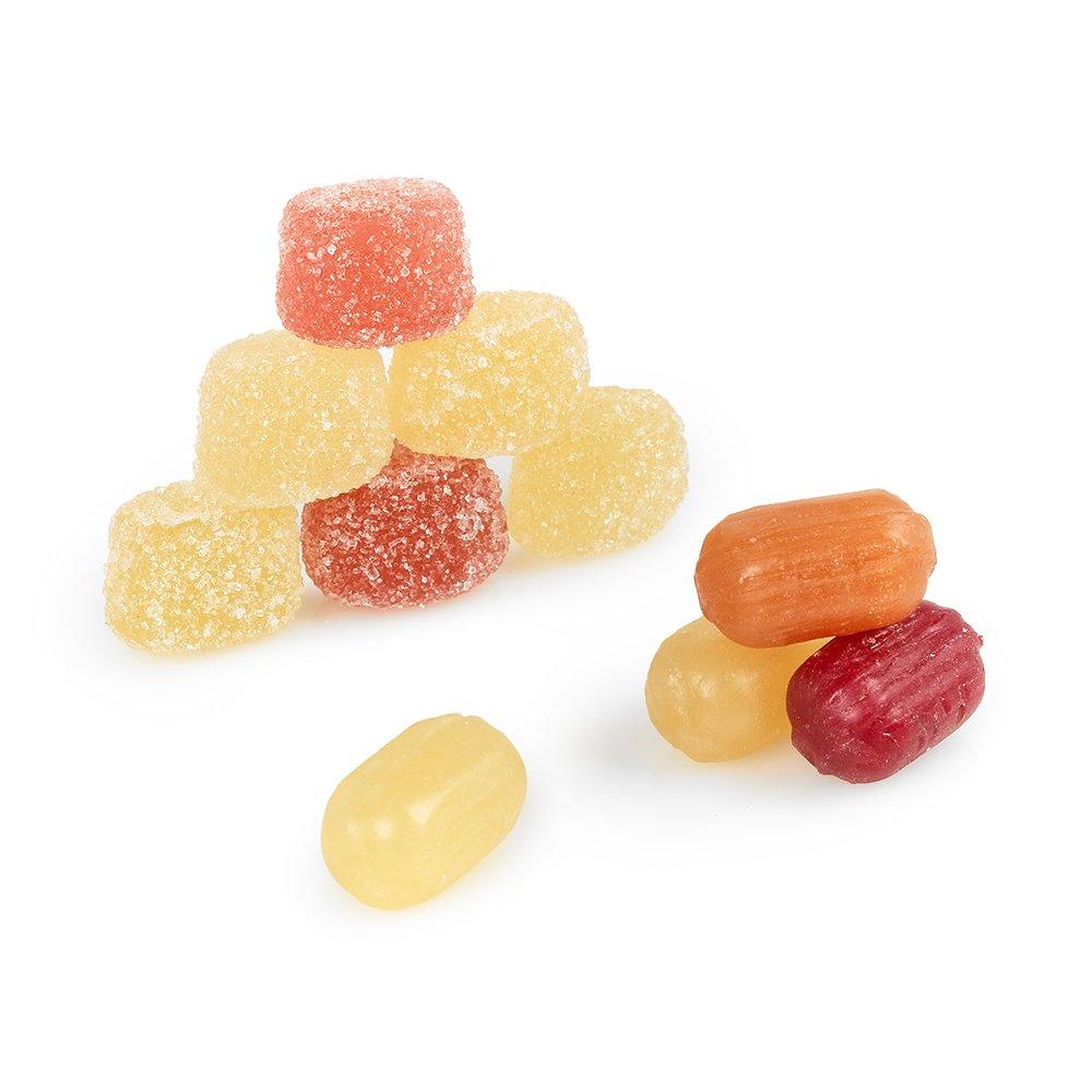 'A Day on the Riviera' Tin of Fruit Sweets and Jellies 100g by Leone - Sacla'