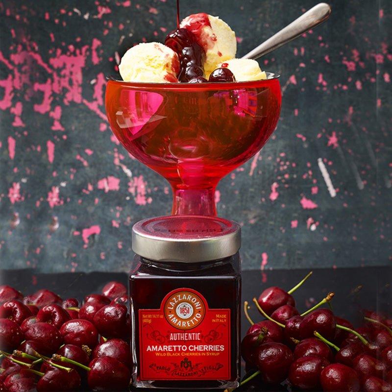 Amaretto Amarena Cherries 400g by Lazzaroni - Sacla'