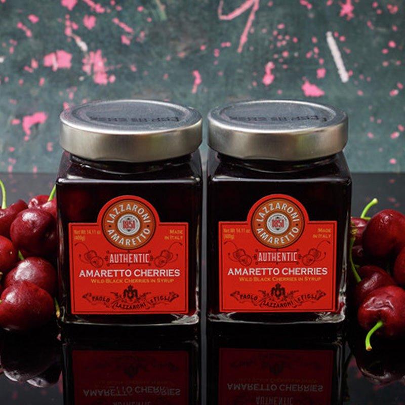 Amaretto Amarena Cherries 400g by Lazzaroni - Sacla'