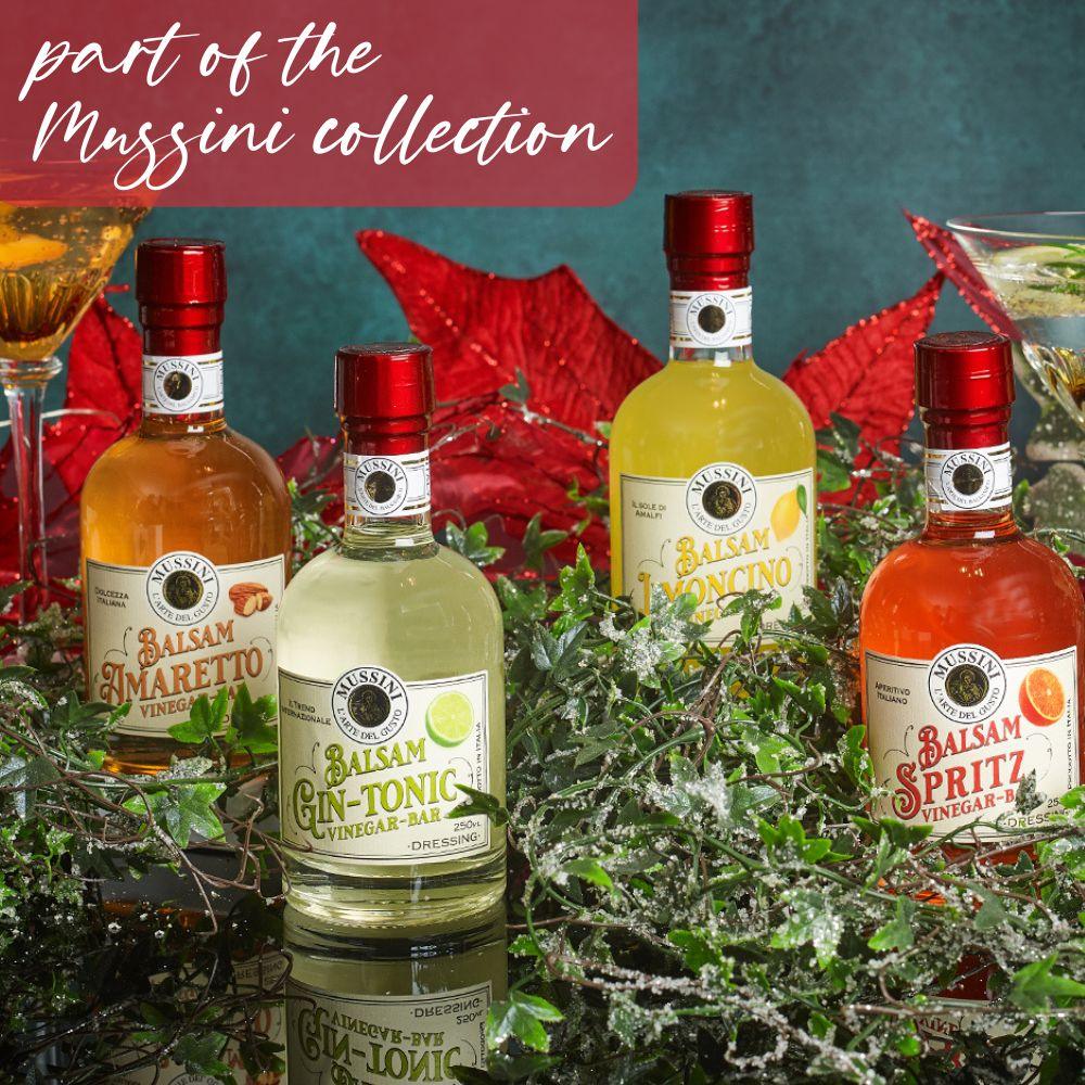 Amaretto Drinking Vinegar 250ml by Mussini (Mocktail) - Sacla'