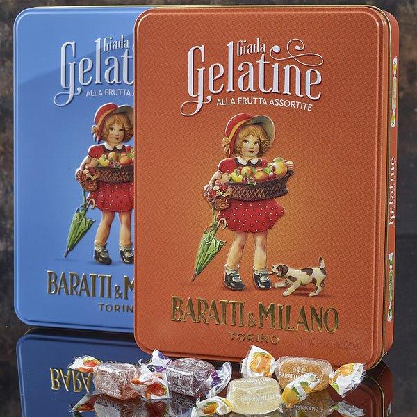 Assorted Jellies in Retro Tin 280g by Baratti & Milano - Sacla'