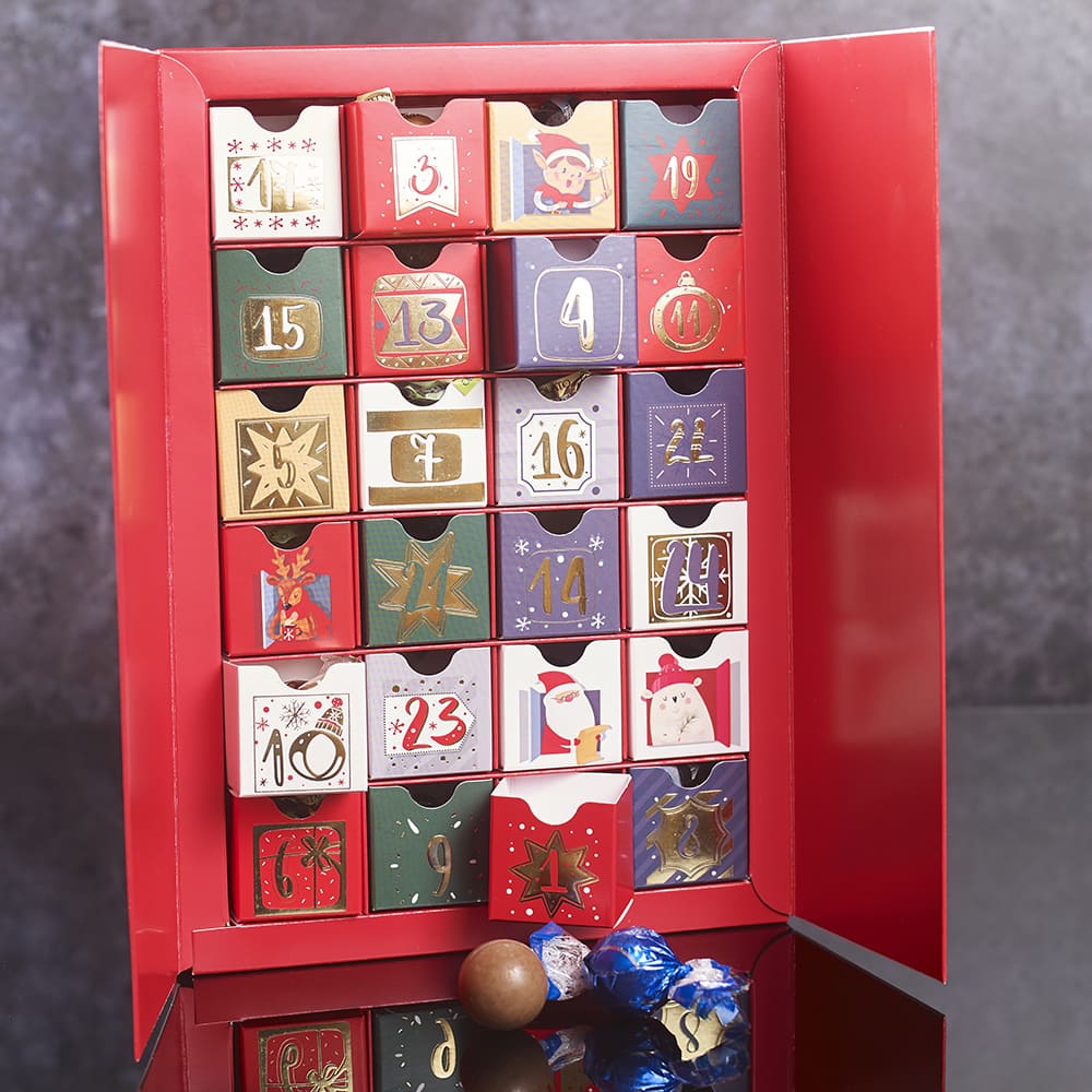 Chocolate Advent Calendar Italian Chocolates Sacla' UK