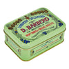 Beautiful D.Barbero Italian mint green vintage style keepsake tin.