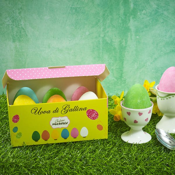 Chocolate Easter Eggs with Sugar Coating 240g by Maxtris