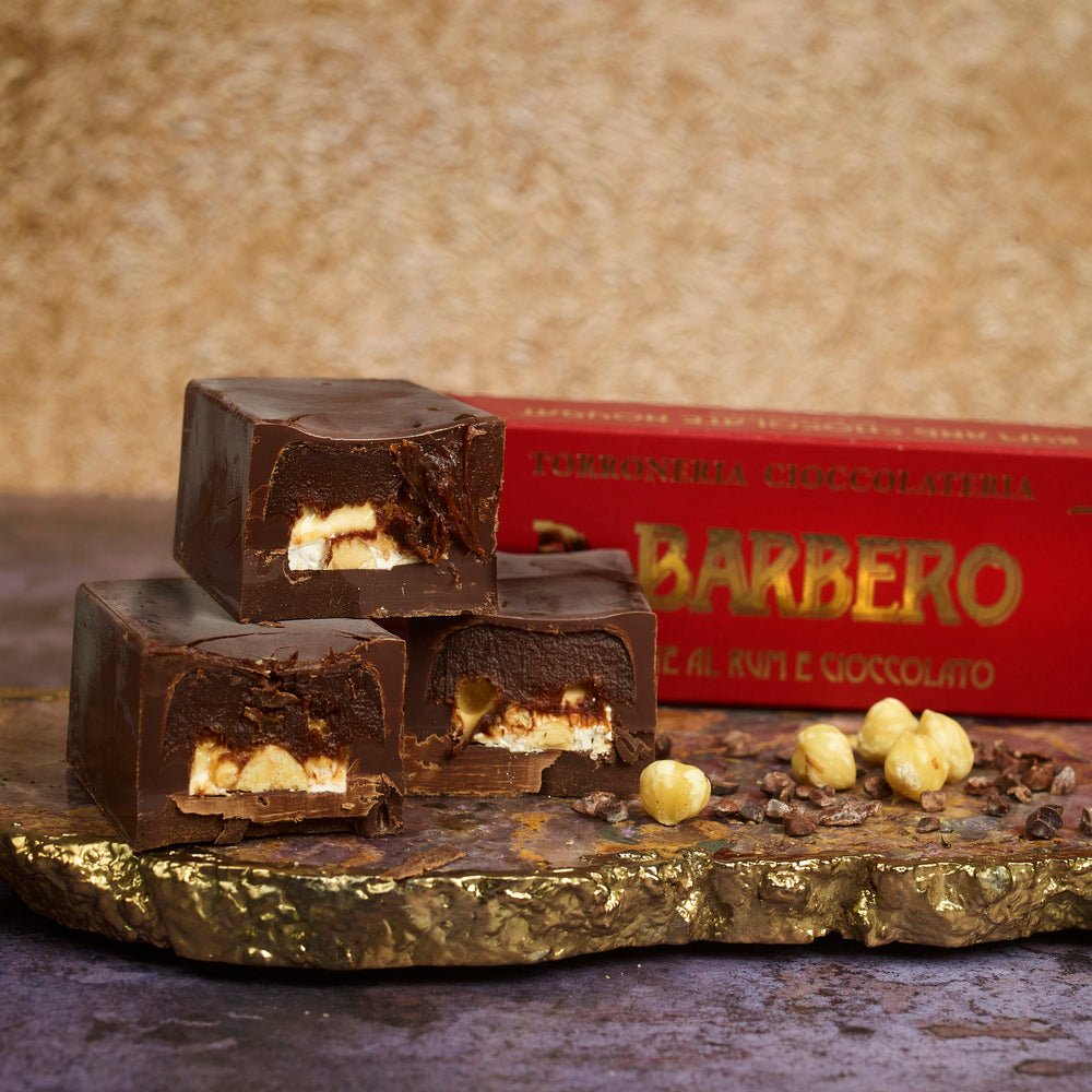 Chocolate & Rum Torrone 270g by D. Barbero
