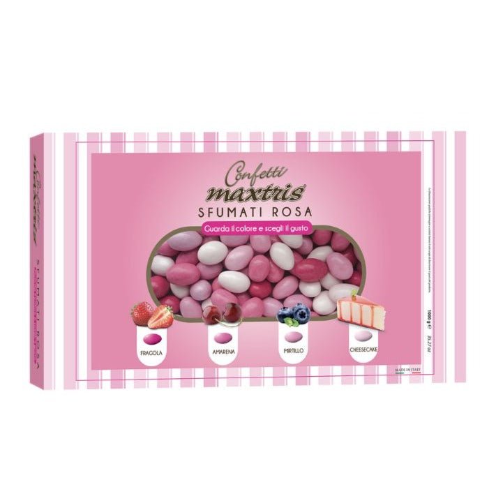 Chocolate Sugared Almonds Pink 1kg by Maxtris