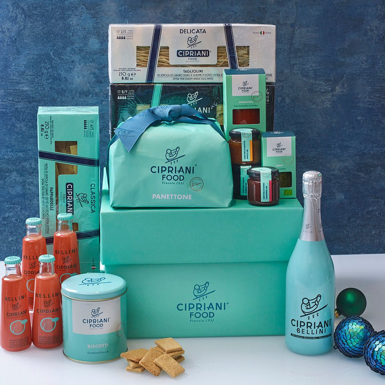Cipriani Bellini Gift Box with Panettone