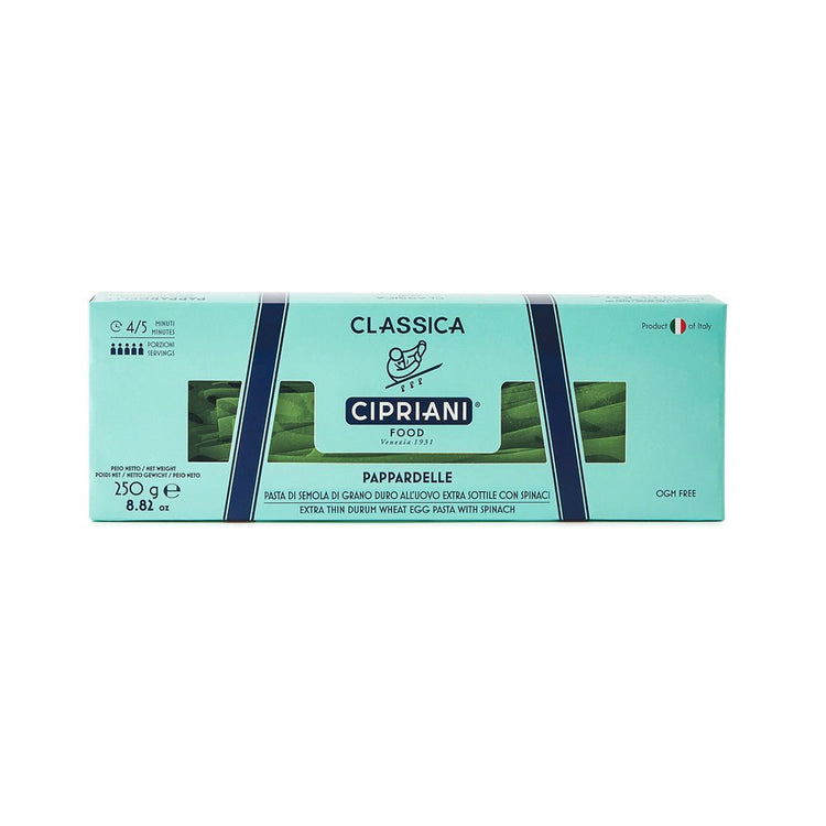 Cipriani Spinach Pappardelle Pasta