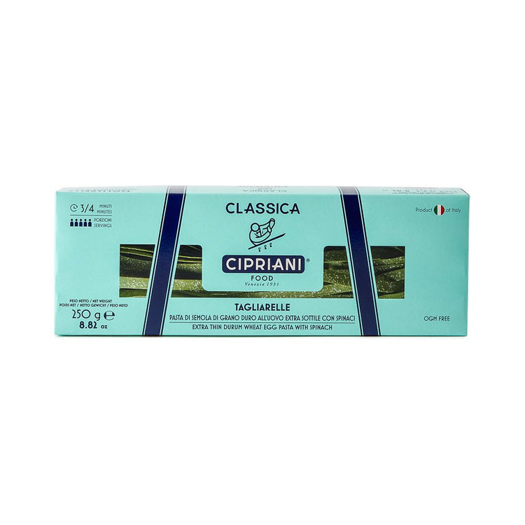 Cipriani Spinach Tagliarelle Pasta in box