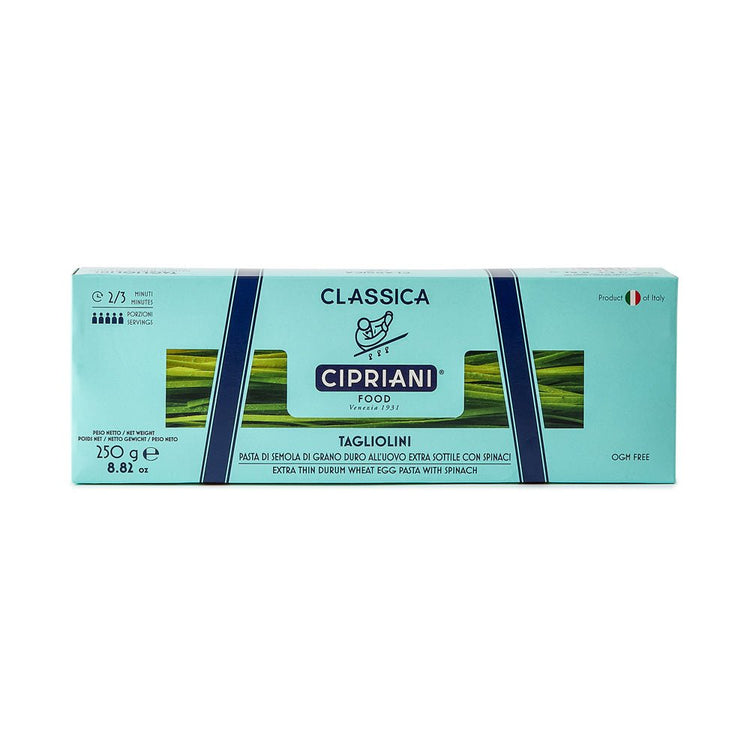 Cipriani Spinach Tagliolini Pasta in Box