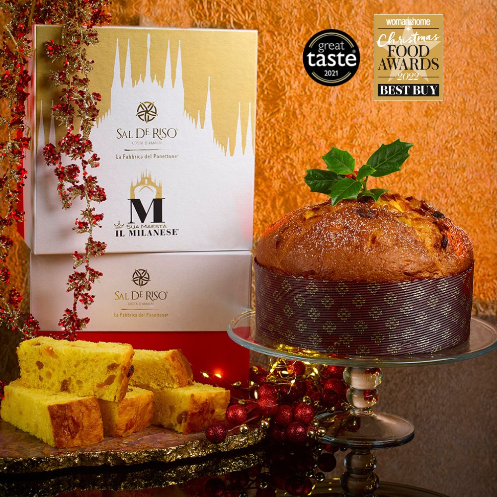 Classic Panettone Sal De Riso - a Christmas gift available from Sacla UK