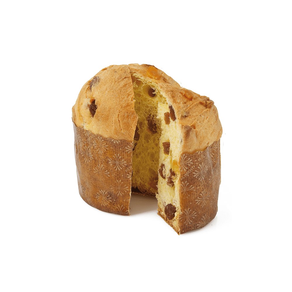 Sliced Lazzaroni Classic Panettone Elegance