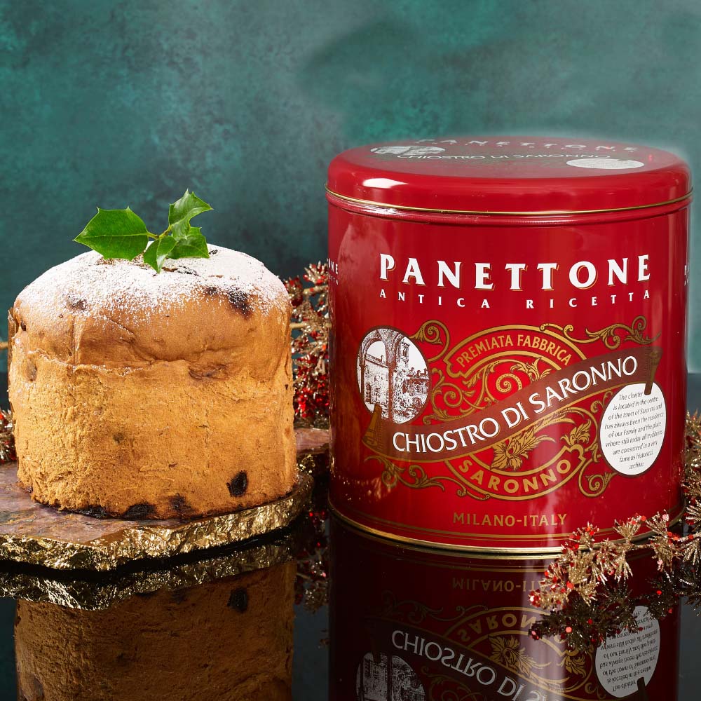 Classic Panettone in a 1kg Tin by Lazzaroni
