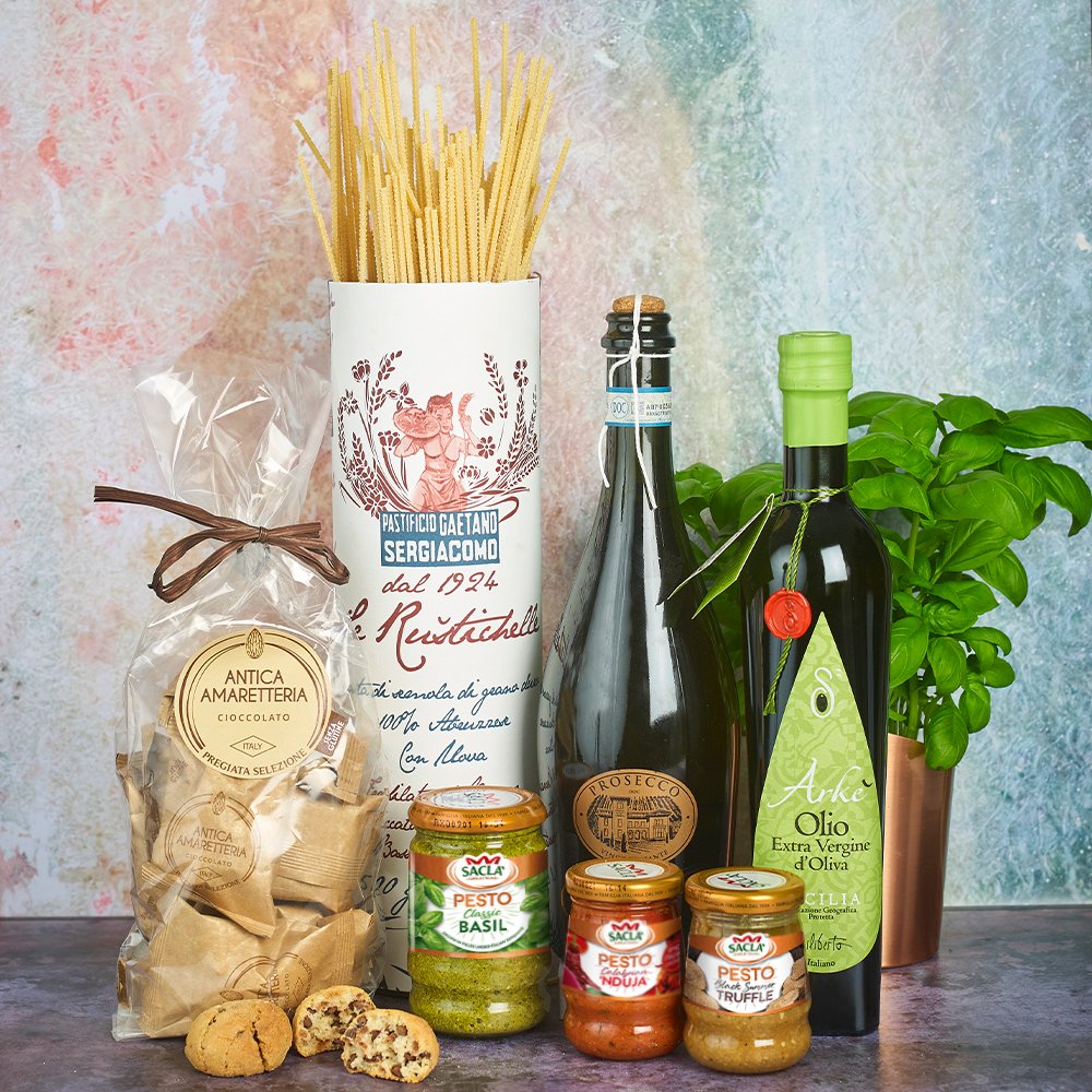 Authentic Italian Food and Wine Gift