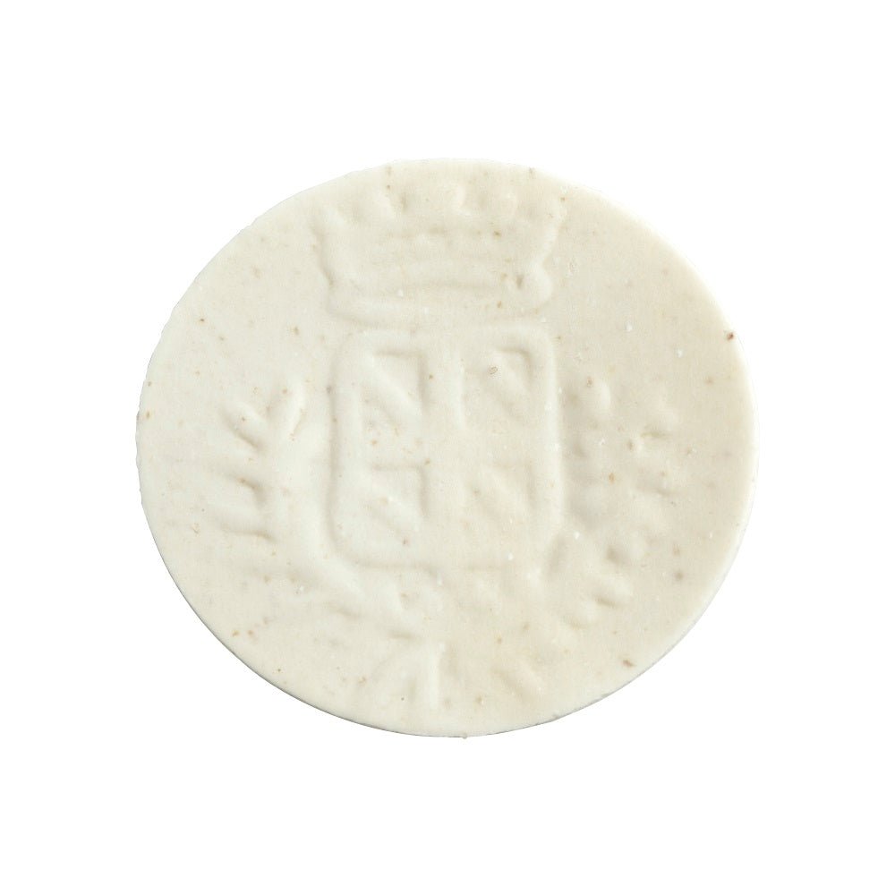 Close up of an individual piece of Croxetti pasta