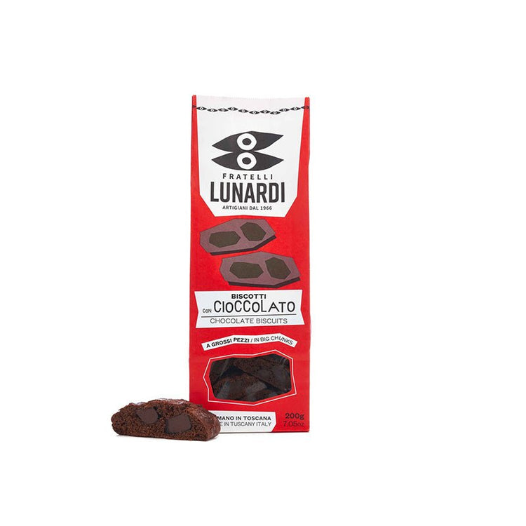 Chocolate Canticcuni Biscuits by Lunardi