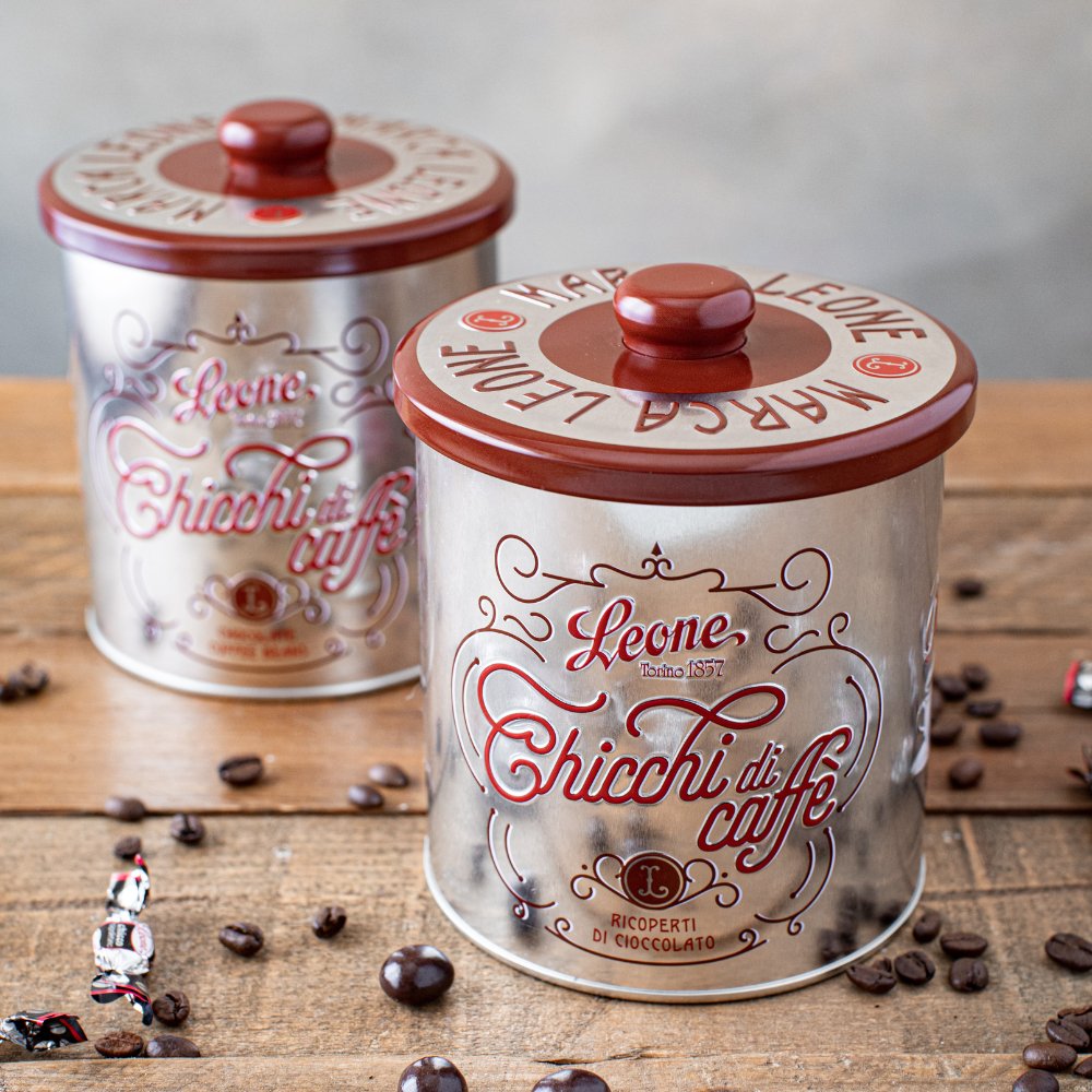 Chocolate Coated Coffee Beans by Leone