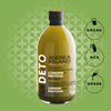 How to use Deto organic apple cider vinegar infusion with lemon and matcha by Andrea Milano.