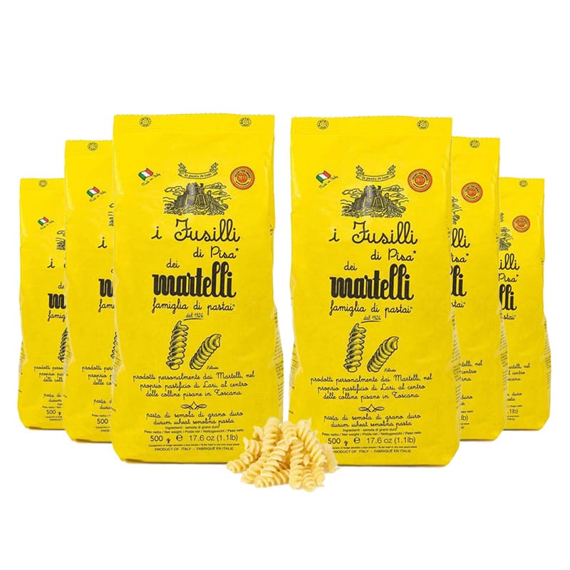 Fusilli Pasta 500g by Martelli