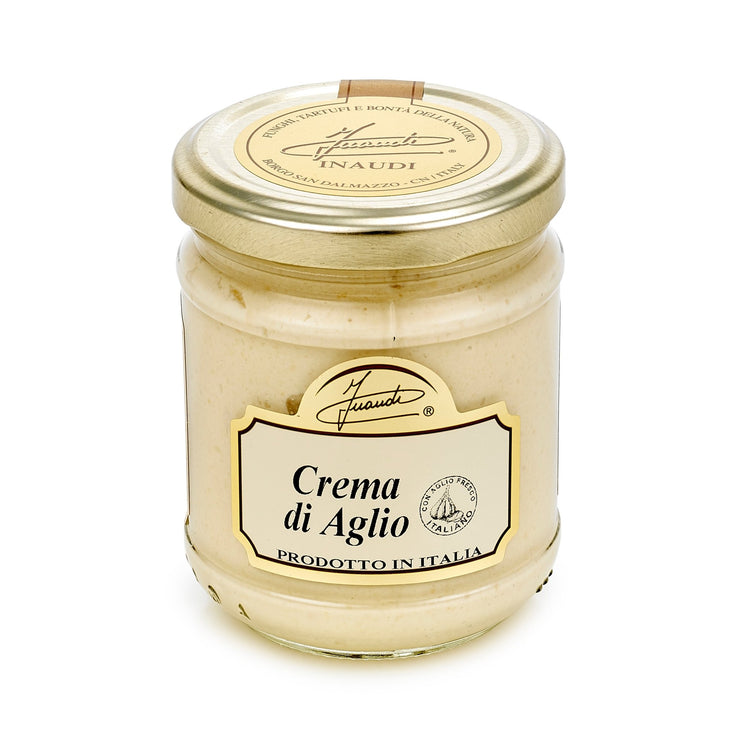 Garlic Cream with Fresh Italian Garlic 180g by Inaudi