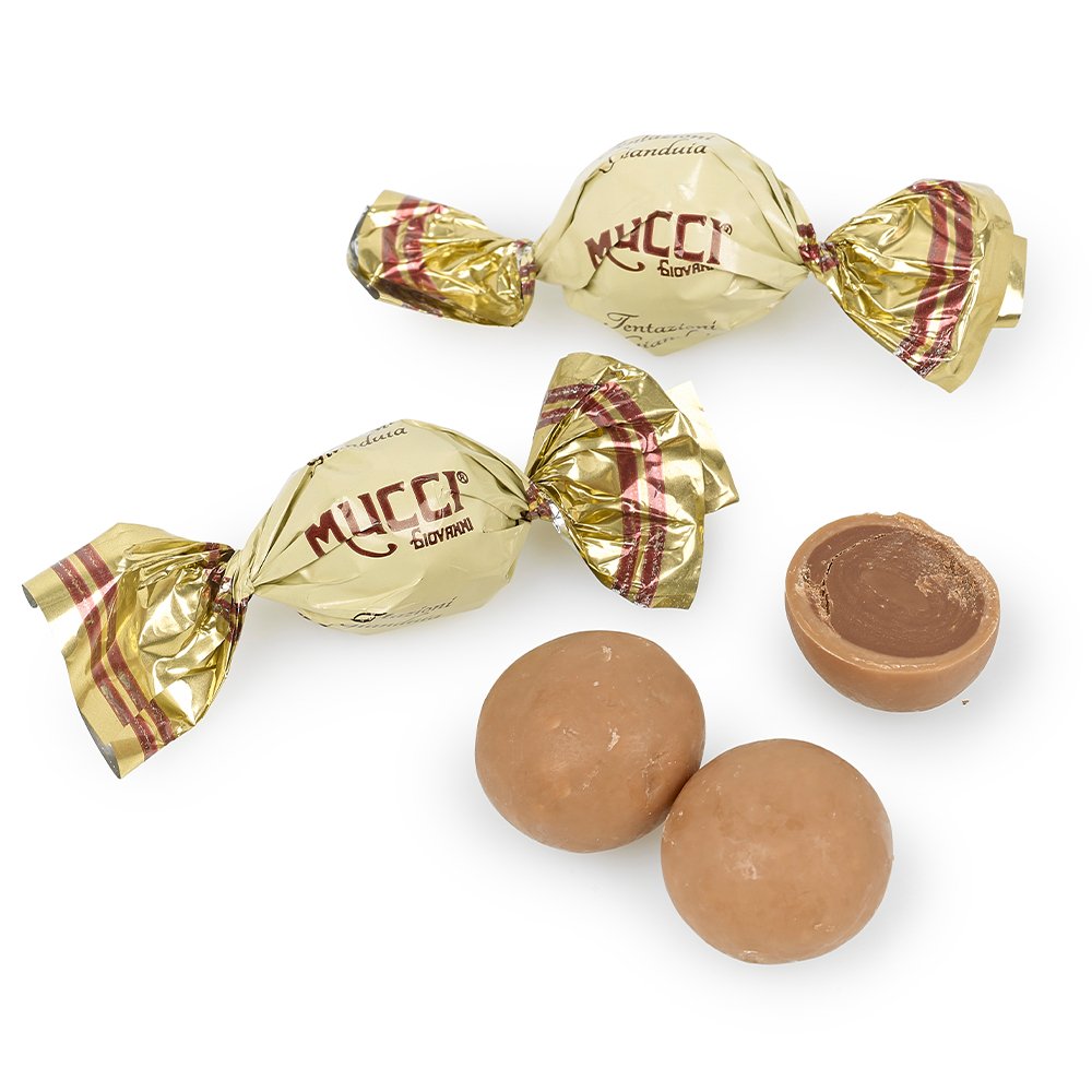 Gianduia Milk Chocolate Dragées 75g by Mucci