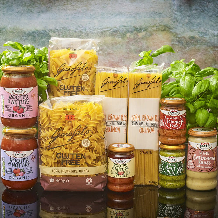 Gluten Free Italian Pasta & Sauces Selection