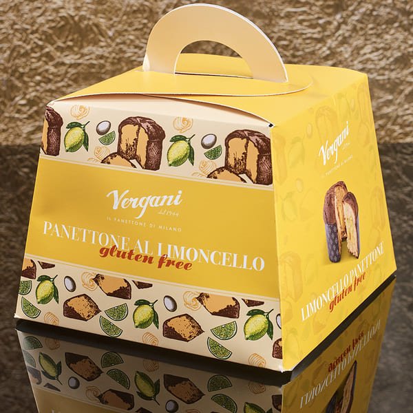Gluten Free Limoncello Panettone 600g by Vergani