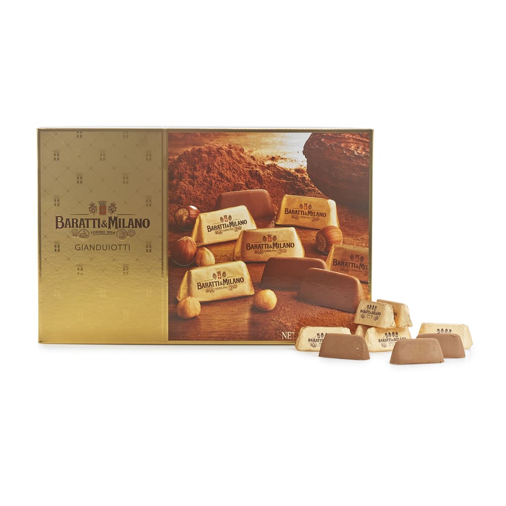 Gold Box Gianduiotto 230g by Baratti & Milano
