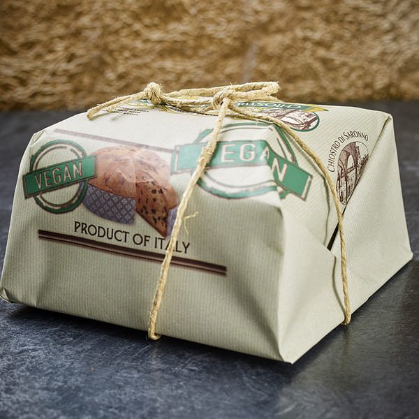 Hand-Wrapped Vegan Panettone 750g by Lazzaroni Chiostro di Saronno