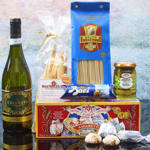 Italian Food & Wine Hamper Italian Gifts Sacla' UK
