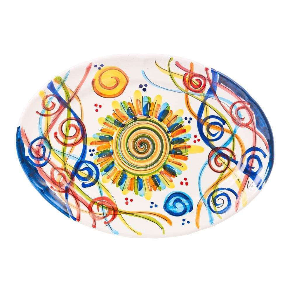 Large Oval Serving Plate 46cm by Sol'Art