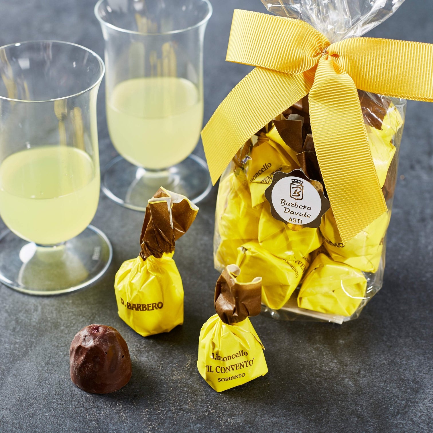 Limoncello Chocolate Truffles (200g) D. Barbero Sacla'