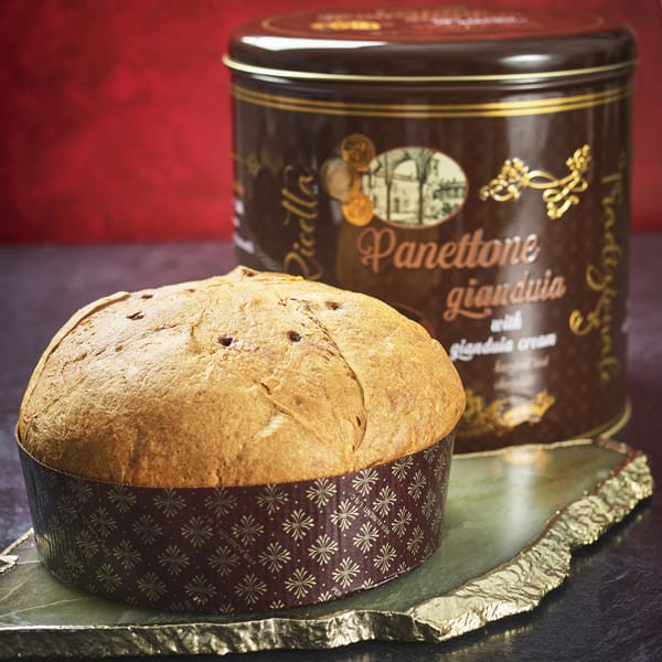 Luxury Gianduja Panettone 750g by Lazzaroni Chiostro di Saronno