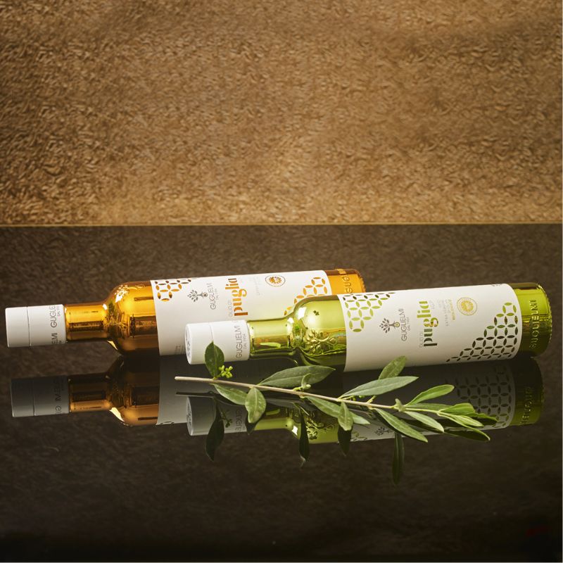 Guglielmi Olive Oil Duo with Olive Branch