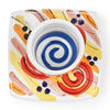 Orange Espresso Cup & Saucer by Sol'Art