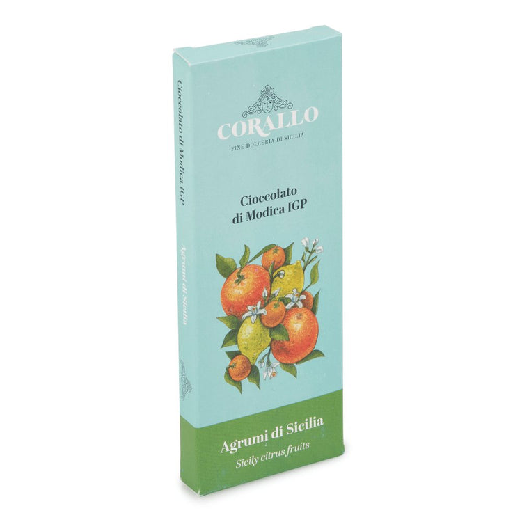 Orange Chocolate Bar 50g by Dolceria Corallo