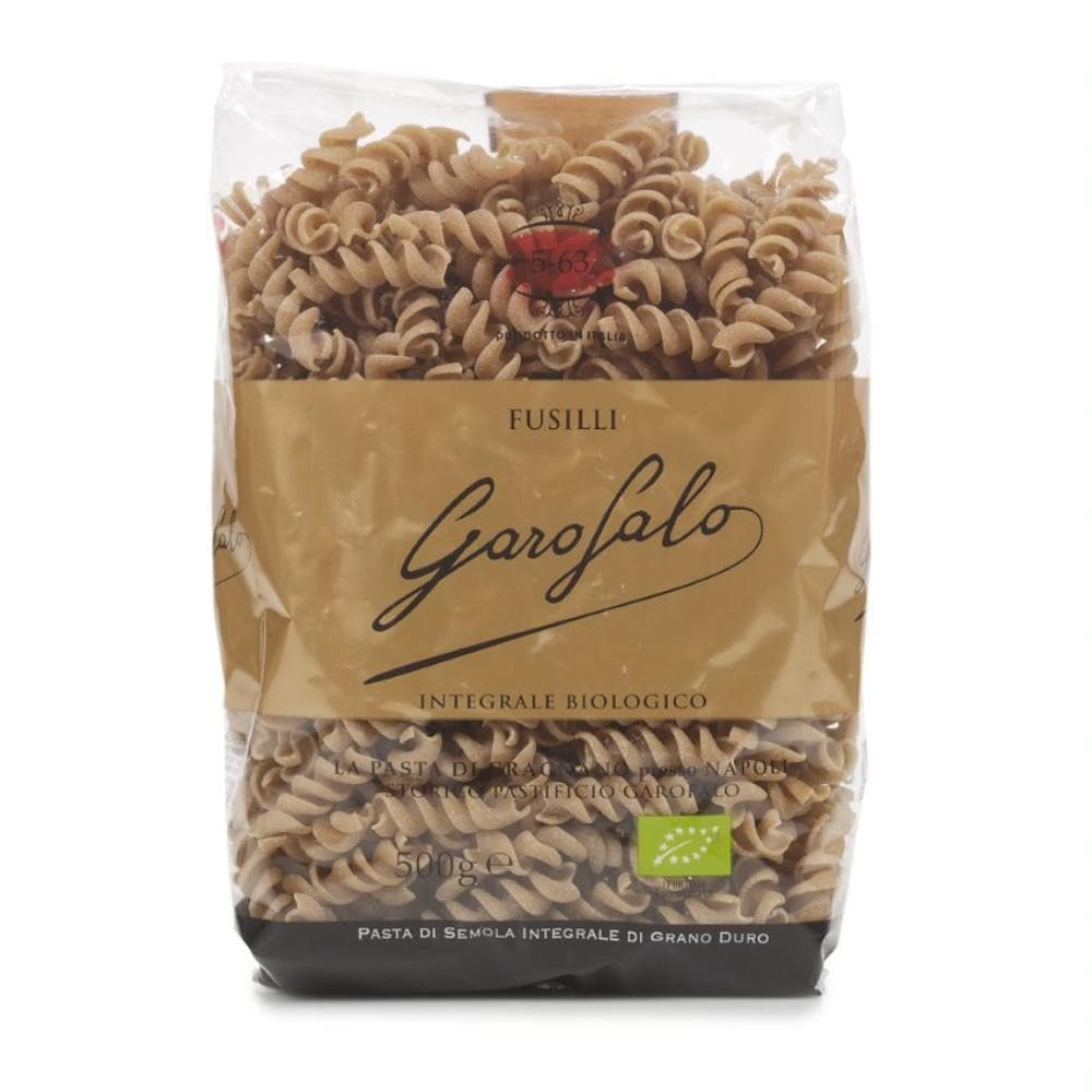Organic Whole Wheat Fusilli 500g by Garofalo