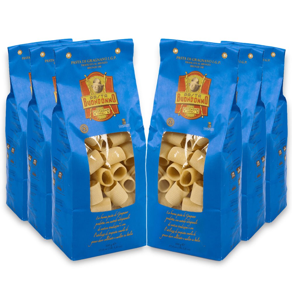 Paccarielli Rigati 500g by Pasta Buondonno
