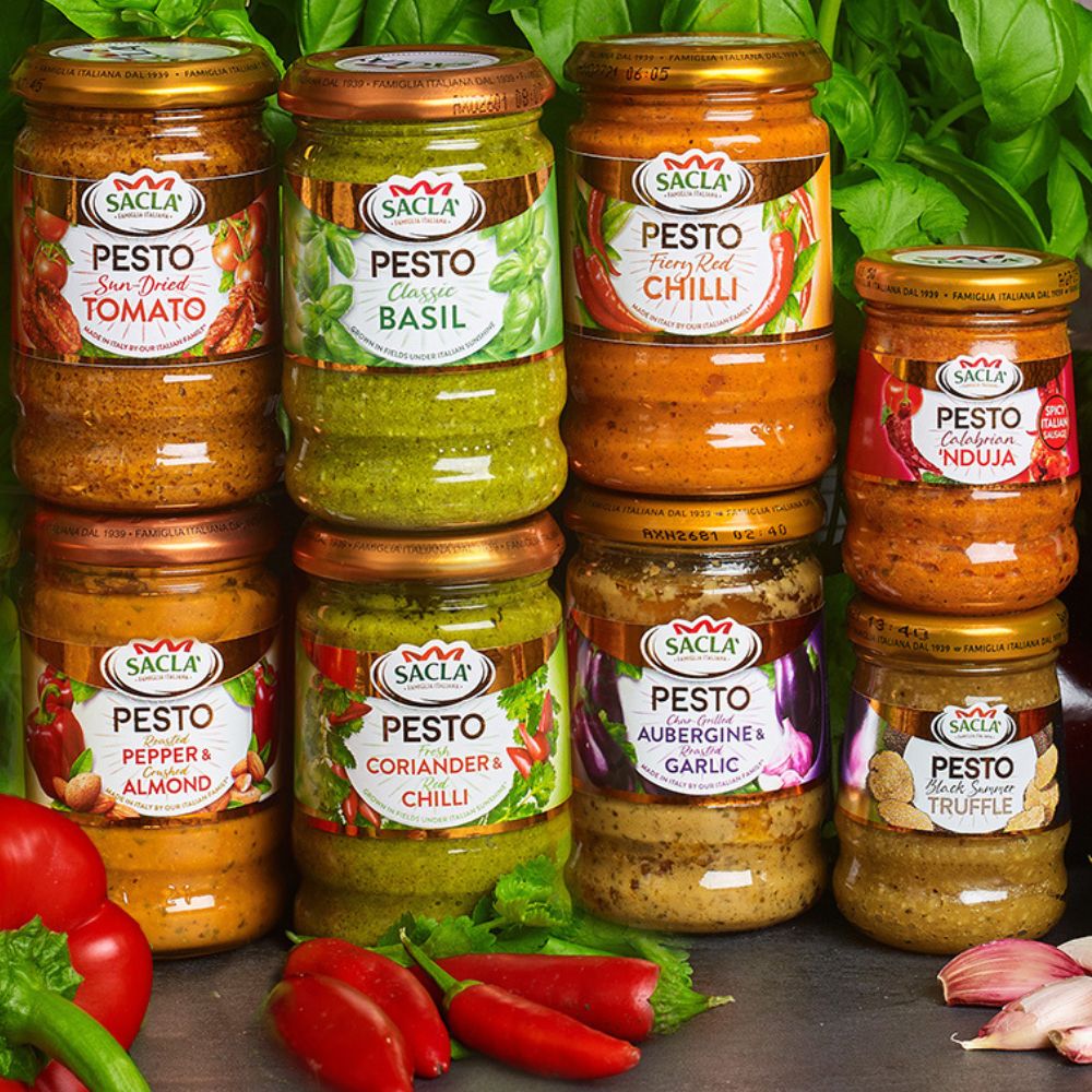 Pesto Pioneers' 8 Jar Selection