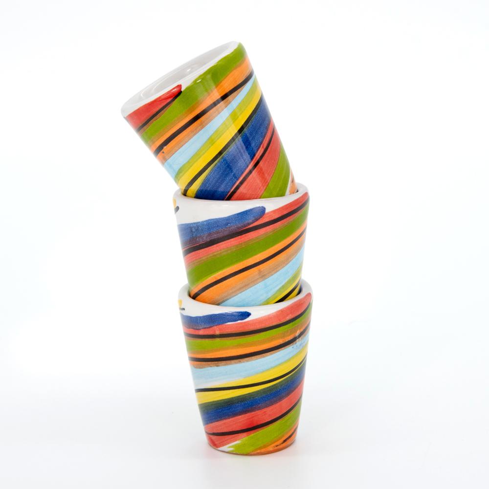 Rainbow Limoncello Cup by Sol'Art
