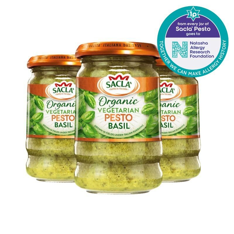 Sacla' Organic Basil Pesto 190g