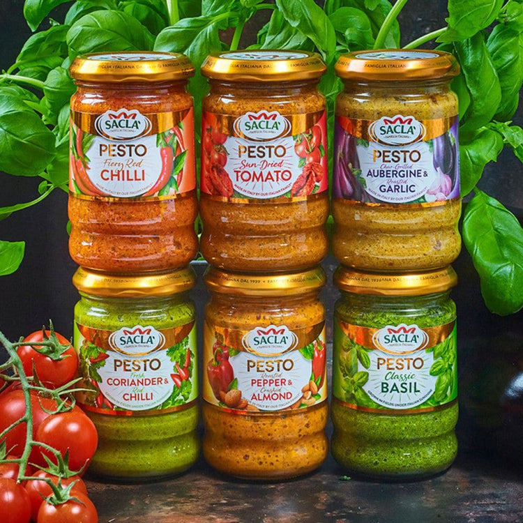Sacla' Pesto Best Selling Six