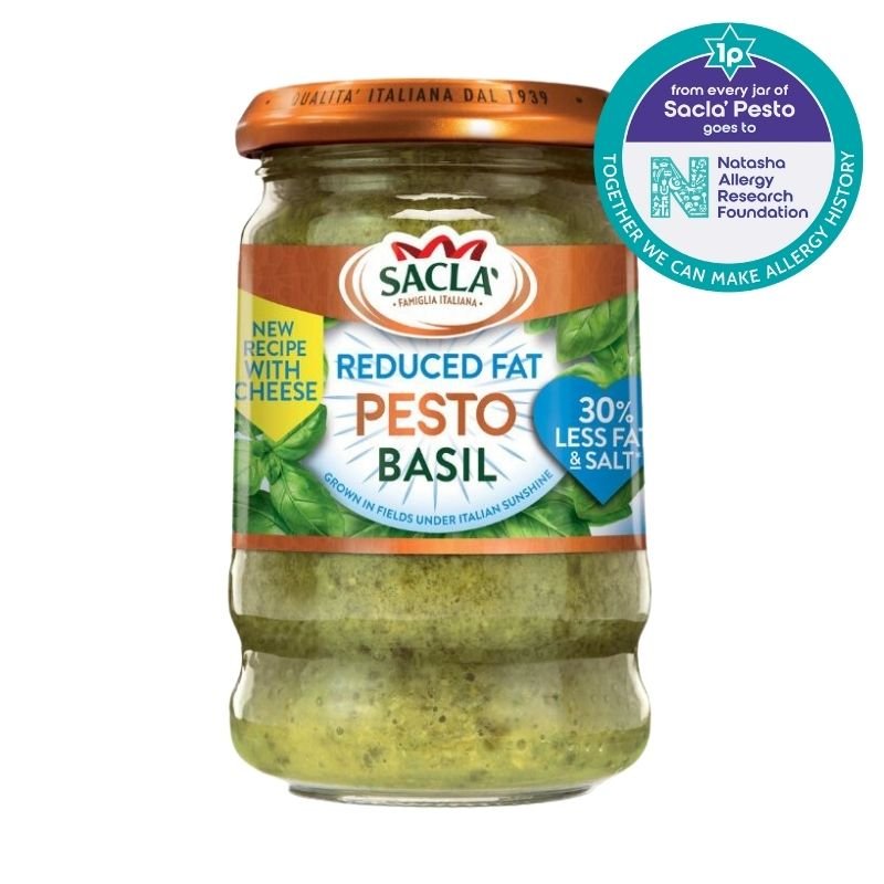 Sacla' Reduced Fat Basil Pesto 190g